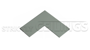 Pre-cut wall angle corner plate for Drop ceilings is easily to install of 15/16" wall angle